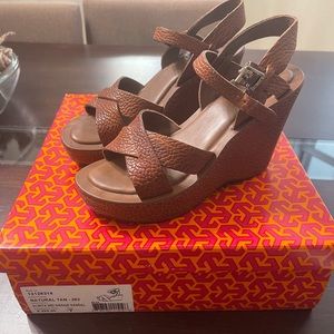 Tory Burch Almita Mid Wedge Sandal